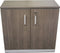 Modulaire draaideurkast Chief 85x90x42cm Wit met Aluminium ombouw