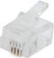MODULAIRE PLUG RJ11 6P4C (6P4C)