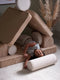Modulaire speelbank - Brown Sugar Wigiwama - Lounge en speelbank kinderen - kinder speelbank - bankje kinderkamer - comfortabel en zacht - duurzaam speelbankje - speelsofa OEKO-TEX gecertificeerd - modulaire speelset- zitzak kinderen