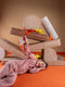 Modulaire speelbank - Brown Sugar Wigiwama - Lounge en speelbank kinderen - kinder speelbank - bankje kinderkamer - comfortabel en zacht - duurzaam speelbankje - speelsofa OEKO-TEX gecertificeerd - modulaire speelset- zitzak kinderen