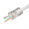 Modulaire UTP RJ45 stekker met doorsteekmontage, 50 stuks per zakje