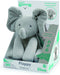 GUND Flappy De Olifant - Knuffel 30,5 cm - Interactief met geluid - Grijs