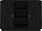 vidaXL - Dressoir - 100x40x75 - cm - massief - grenenhout - zwart