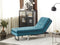 LOIRET - Chaise longue - Blauwgroen - Fluweel