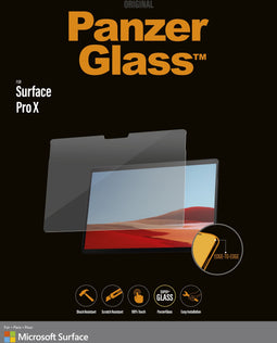 PanzerGlass 6257 - Screenprotector - Edge to Edge - Voor Microsoft Surface Pro X