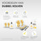 Medela Swing Maxi - Dubbele elektrische borstkolf - Oplaadbare accu USB-C - Wit