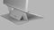 MOFT laptopstandaard - Zilver Grijs - Opvouwbaar - Draagbare en verstelbare Laptop Stand - Laptop Verhoger