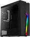 Aerocool Bolt - PC Tower-hoes - Voor ATX / Micro ATX / Mini ITX - RGB aan voorzijde - Zwart