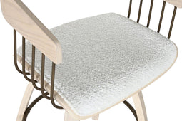 Kruk Home ESPRIT Wit Hout 51,5 x 47,5 x 94,5 cm