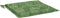 vidaXL - Stoelkussens - 2 - st - bladpatroon - 50x50x3 - cm - stof