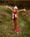 BS Toys Blikgooien - Werpspel met 10 Blikken en 3 Pittenzakken - Buitenspeelgoed - Rood (10 stuks)