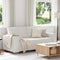 vidaXL - Loveseat - Sofa - in - Wit - - - 140 - cm - Kunstleer