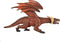 Mojo Fantasy speelgoed Vuur Draak met bewegende kaak - 387253