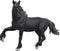 Mojo Fantasy speelgoed Zwarte Eenhoorn - 387254