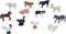 Mojo Farmland mini boerderijdieren 12st 380053
