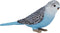 Mojo Pets speelgoed Grasparkiet Blauw - 387292