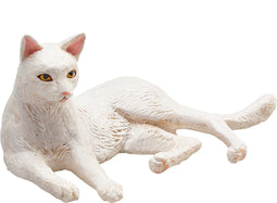 Mojo Pets speelgoed Kat Liggend Wit - 387368