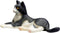 Mojo Pets speelgoed Kat Liggend Zwart Wit - 387367