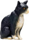 Mojo Pets speelgoed Kat Zittend Zwart Wit - 387371
