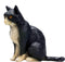 Mojo Pets speelgoed Kat Zittend Zwart Wit - 387371