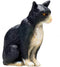Mojo Pets speelgoed Kat Zittend Zwart Wit - 387371
