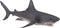Mojo Sealife speelgoed Witte Haai Groot - 387279