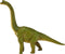 Mojo speelgoed dinosaurus Brachiosaurus groen - 387212