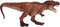 Mojo speelgoed dinosaurus Jagende Tyrannosaurus Rood - 387273