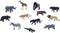 Mojo Wild Life mini wilde dieren 12st 380057