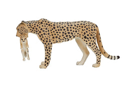Mojo Wildlife speelgoed Cheetah Vrouwtje met Welp - 387167