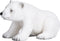 Mojo Wildlife speelgoed IJsbeer Welp Zittend - 387021