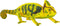 Mojo Wildlife speelgoed Kameleon - 387129