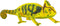 Mojo Wildlife speelgoed Kameleon - 387129