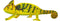 Mojo Wildlife speelgoed Kameleon - 387129