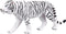 Mojo Wildlife speelgoed Witte Tijger - 387013
