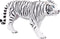Mojo Wildlife speelgoed Witte Tijger - 387013