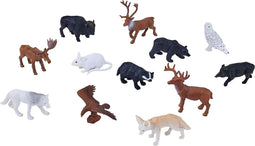 Mojo Woodland mini bosdieren 12st 380054