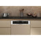Bauknecht B0B D651A X - Inbouw vaatwasser - 14 couverts - RVS-look - 41dB(A)
