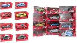 Kidsfun 18 welly auto - vensterdoos - speciale modellen (18 stuks)