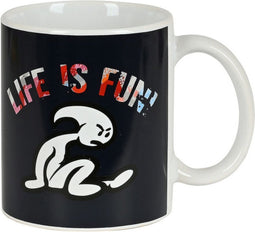 Mok El Niño Life is fun Keramisch Multicolour (350 ml)