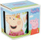 Mok Peppa Pig Having fun Keramisch Licht Roze (350 ml)