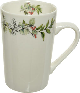 Mok porselein d6.70h12cm wit