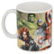 Mok The Avengers Infinity Wit Keramisch Rood (350 ml)