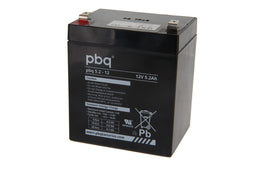 PBQ 5.2-12 - Loodaccu - 12.0V 5.2Ah - 90 x 70 x 102 mm