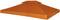 vidaXL - Vervangend - tentdoek - prieel - 310 - g/m² - 3x4 - m - oranje