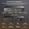 MokerLink - 18-poorts PoE+ Switch - Hoge Prestaties - Plug-and-Play