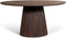 Mokka Ronde Eettafel Donkerbruin - Ø120cm