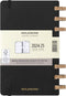 Moleskine 12 Maanden Agenda - 2024/25 - Academic Spiral - Week/Maand - Large - Zachte Kaft - Zwart