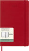 Moleskine 12 Maanden Agenda - 2025 - Wekelijks - Large - Harde Kaft - Rood