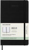 Moleskine - Agenda notitieboek 2022-2023 msk large hc zw | 12 stuks